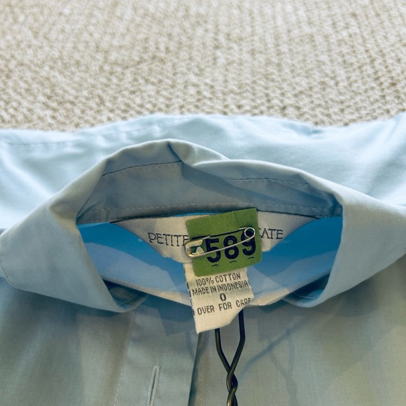 Blue Button Down Dress Shirt - Picture 4 of 4